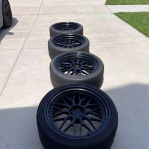 BC FORGED MLE81 22” WHEELS 5x112 Step lip