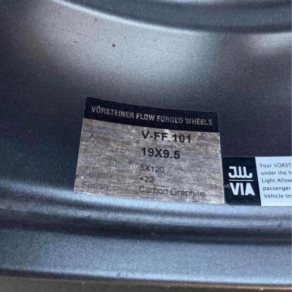 19" BMW Vorsteiner Wheels