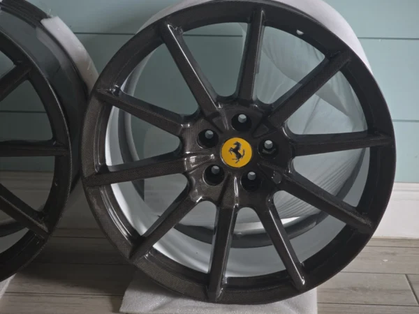 Carbon Fiber Wheels Ferrari F8 812 SF90 488 FF F12 California Purosangue