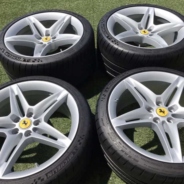 NEW 20 FERRARI SF90 RIMS TIRES GENUINE