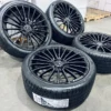 19" Wheels 19x8.5 Rims 5X112 Tires Fits: Mercedes E300 E350 E400 E450 E550