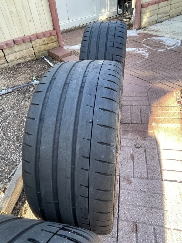 C8 Corvette Trident Wheels and Tires - OEM - Stingray 2020-2026 Corvette