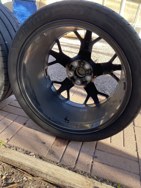 C8 Corvette Trident Wheels and Tires - OEM - Stingray 2020-2026 Corvette