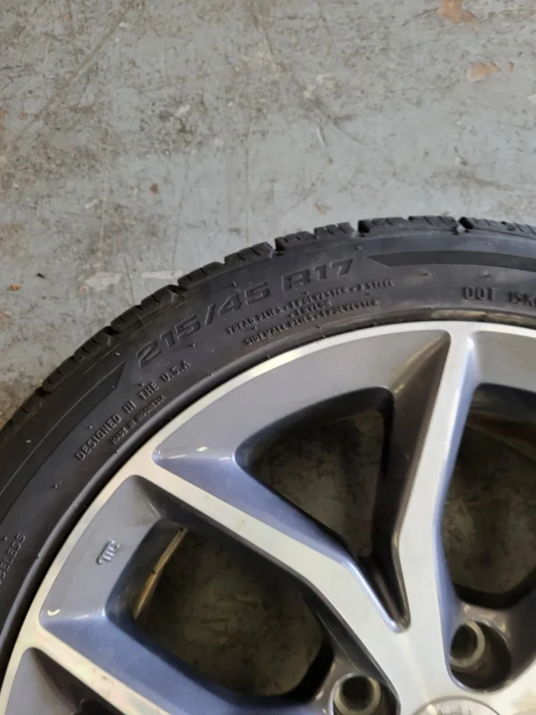 ACURA ILX 2021 SET of 4 Wheel Rims USED OEM 215/45 ZR 17x7 19-22